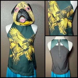 PLAINS & PRINTS bird tank!!